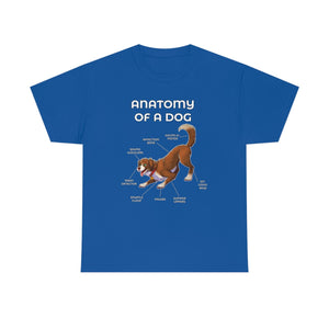 Dog Brown - T-Shirt T-Shirt Artworktee Royal Blue S 