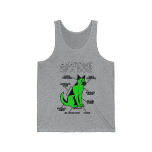 Dog Green - Tank Top Tank Top Artworktee Heather XS 