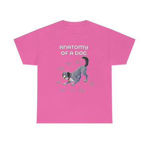 Dog Grey - T-Shirt T-Shirt Artworktee Pink S 