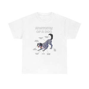 Dog Grey - T-Shirt T-Shirt Artworktee White S 