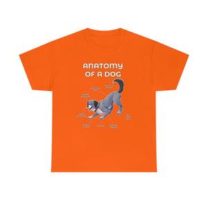 Dog Grey - T-Shirt T-Shirt Artworktee Orange S 