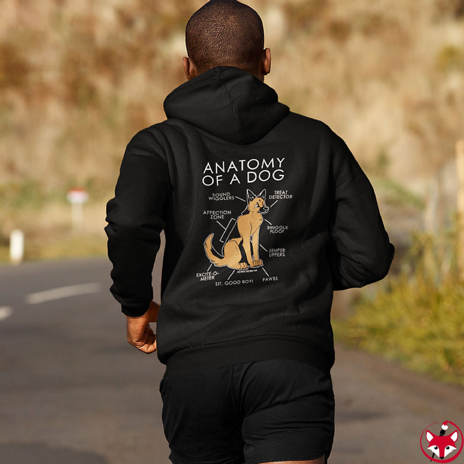 Dog Orange - Hoodie Hoodie Artworktee 