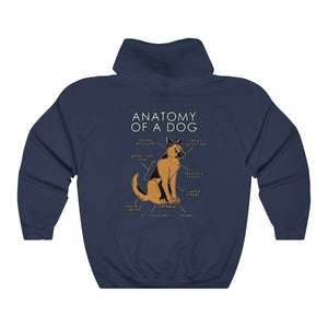 Dog Orange - Hoodie Hoodie Artworktee Navy Blue S 