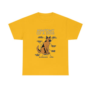 Dog Orange - T-Shirt T-Shirt Artworktee Gold S 