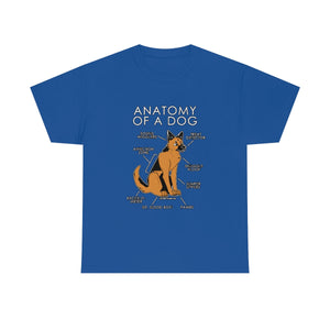 Dog Orange - T-Shirt T-Shirt Artworktee Royal Blue S 