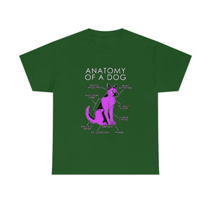 Dog Pink - T-Shirt T-Shirt Artworktee Green S 
