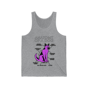 Dog Pink - Tank Top Tank Top Artworktee Heather XS 