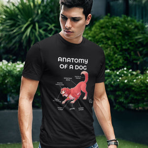 Dog Red - T-Shirt T-Shirt Artworktee 