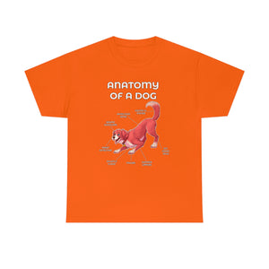 Dog Red - T-Shirt T-Shirt Artworktee Orange S 
