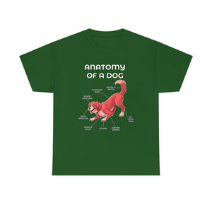 Dog Red - T-Shirt T-Shirt Artworktee Green S 