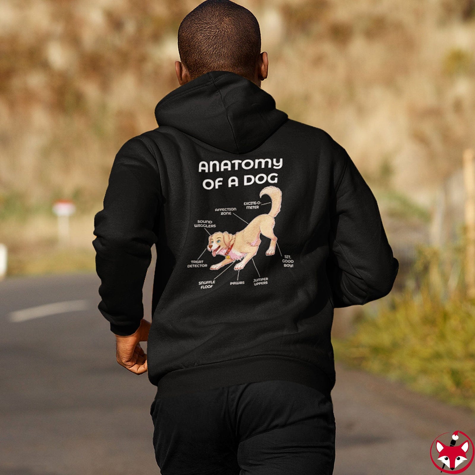 Dog Yellow - Hoodie Hoodie Artworktee 