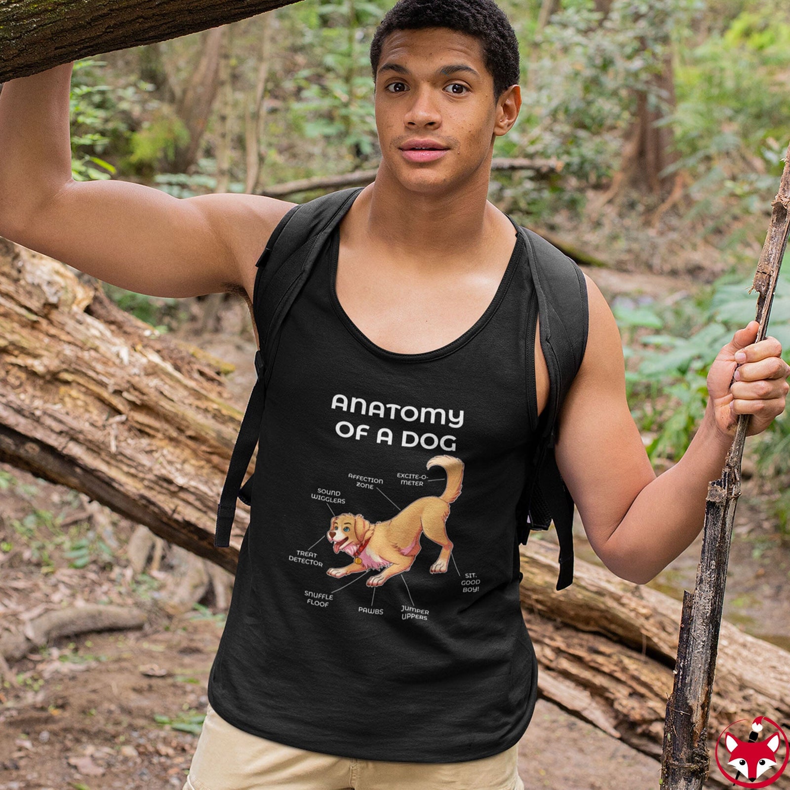 Dog Yellow - Tank Top Tank Top Artworktee 