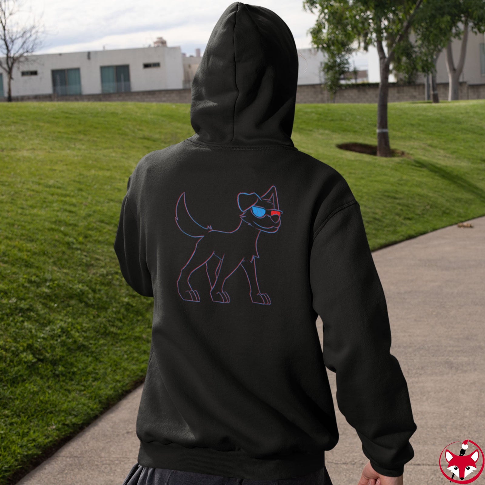 Doggie 3D - Hoodie Hoodie Project Spitfyre 