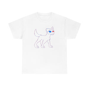 Doggie 3D - T-Shirt T-Shirt Project Spitfyre White S 