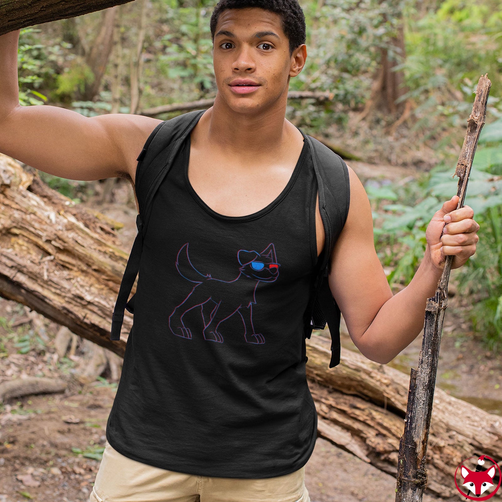 Doggie 3D - Tank Top Tank Top Project Spitfyre 