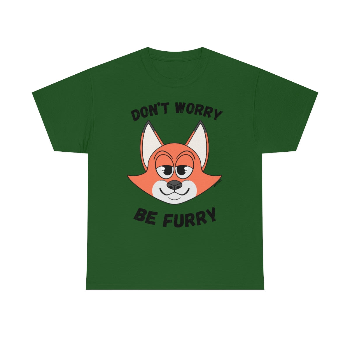 Don't Worry Be Furry! - T-Shirt T-Shirt AFLT-Whootorca Green S 