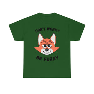 Don't Worry Be Furry! - T-Shirt T-Shirt AFLT-Whootorca Green S 