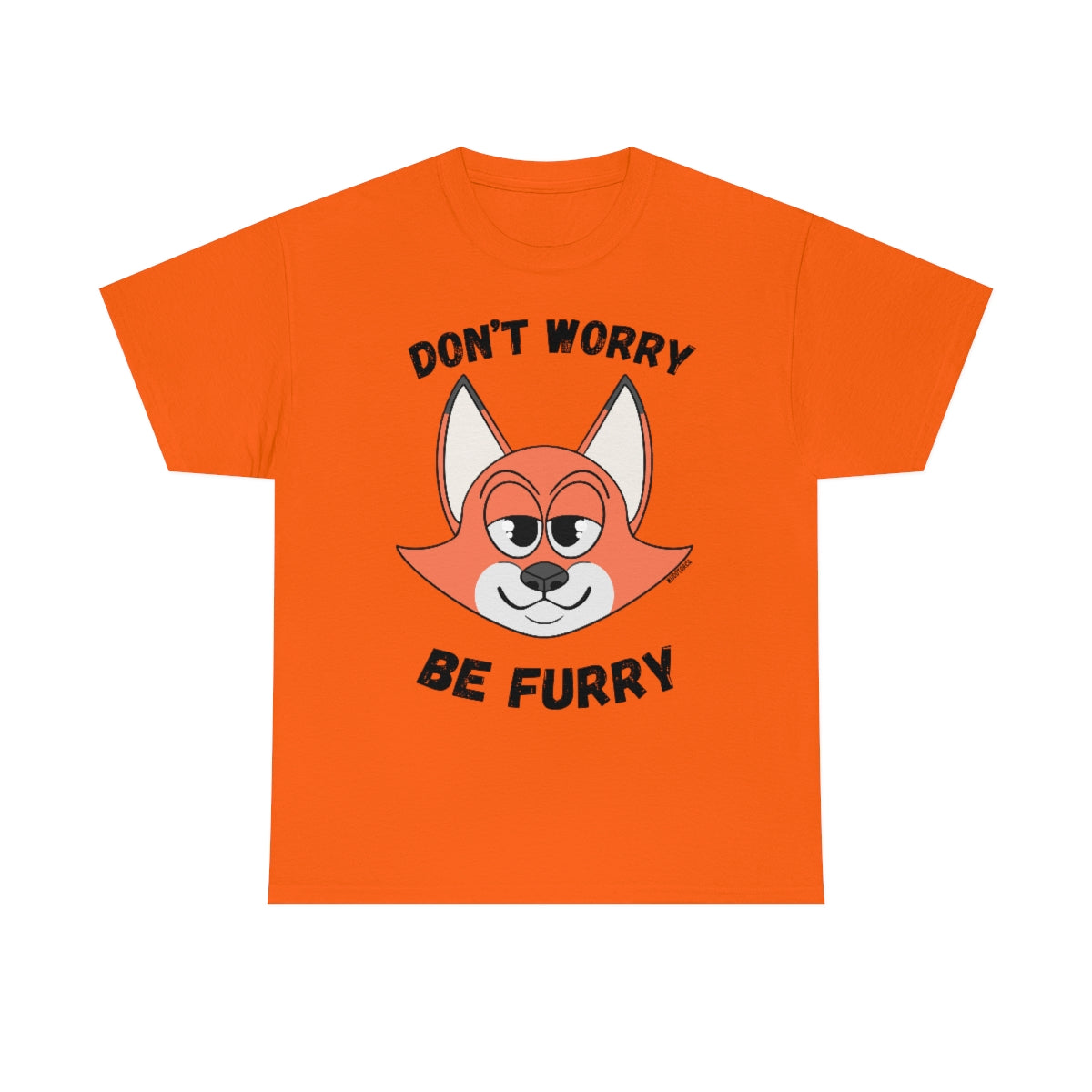 Don't Worry Be Furry! - T-Shirt T-Shirt AFLT-Whootorca Orange S 