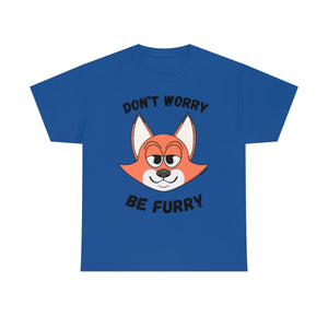 Don't Worry Be Furry! - T-Shirt T-Shirt AFLT-Whootorca Royal Blue S 