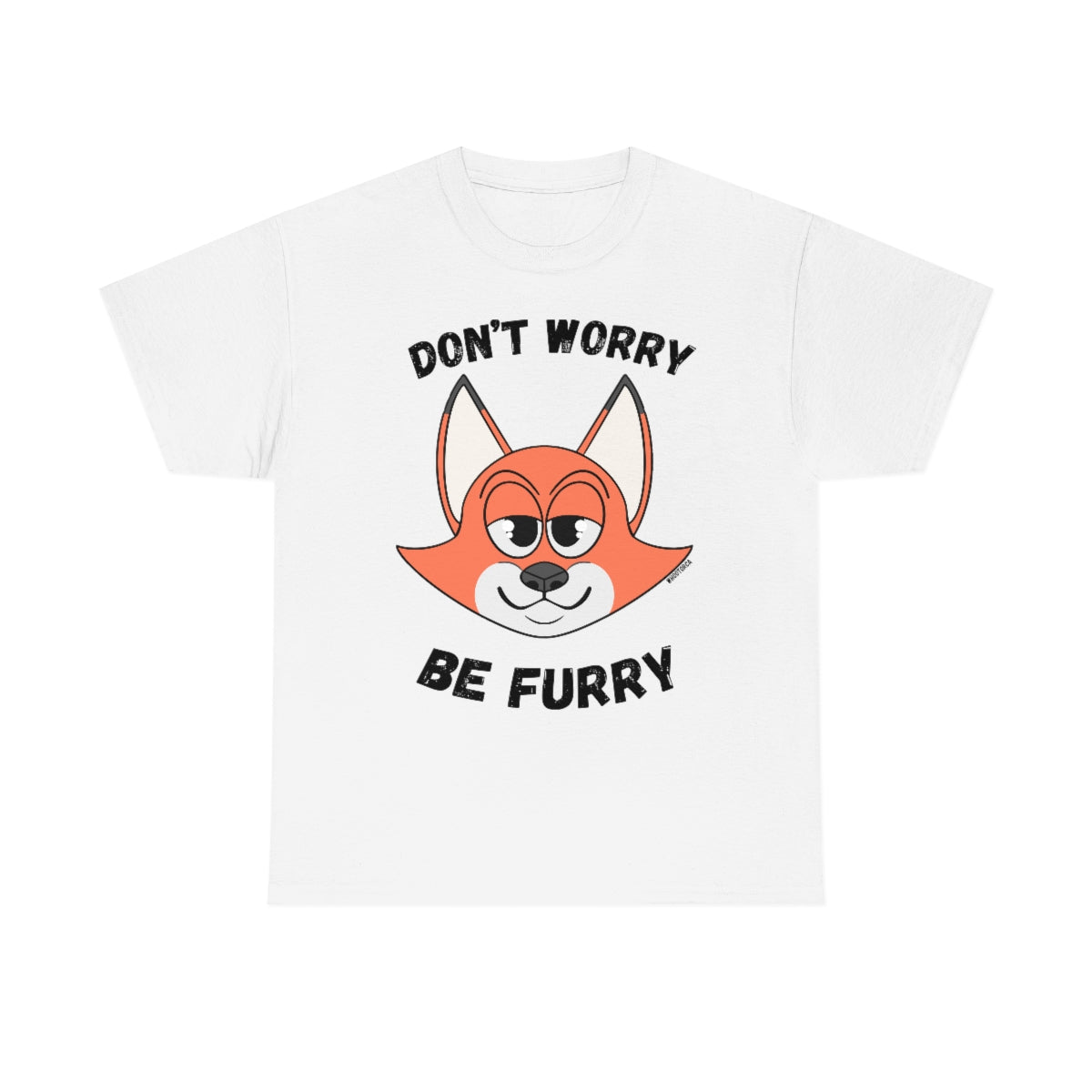 Don't Worry Be Furry! - T-Shirt T-Shirt AFLT-Whootorca White S 