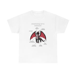 Dragon Black - T-Shirt T-Shirt Artworktee White S 