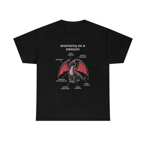 Dragon Black - T-Shirt T-Shirt Artworktee Black S 