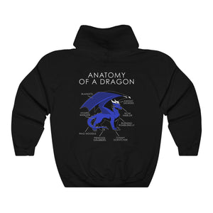 Dragon Blue - Hoodie Hoodie Artworktee Black S 