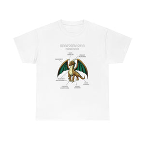 Dragon Brown - T-Shirt T-Shirt Artworktee White S 