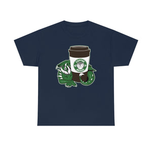 Dragon Coffee - T-Shirt T-Shirt Artworktee Navy Blue S 