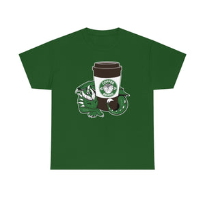 Dragon Coffee - T-Shirt T-Shirt Artworktee Green S 