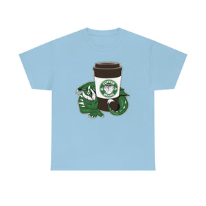 Dragon Coffee - T-Shirt T-Shirt Artworktee Light Blue S 