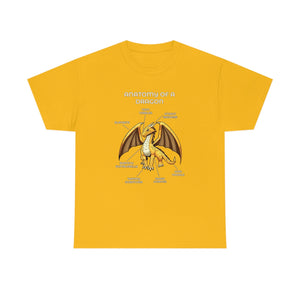 Dragon Gold - T-Shirt T-Shirt Artworktee Gold S 