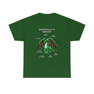 Dragon Green - T-Shirt T-Shirt Artworktee Green S 