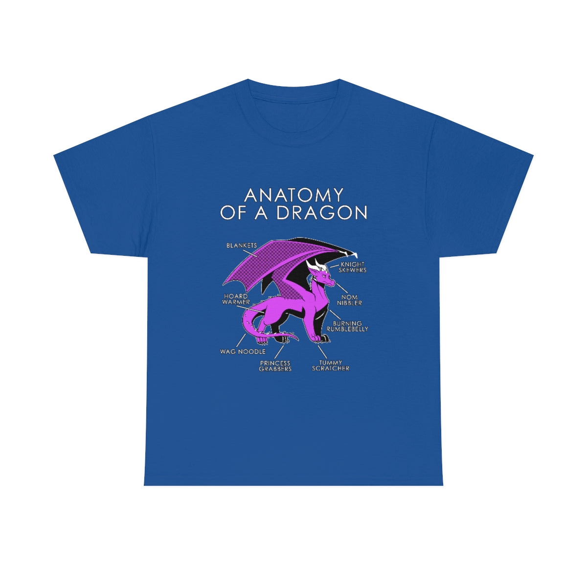 Dragon Pink - T-Shirt T-Shirt Artworktee Royal Blue S 