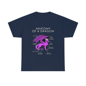 Dragon Pink - T-Shirt T-Shirt Artworktee Navy Blue S 