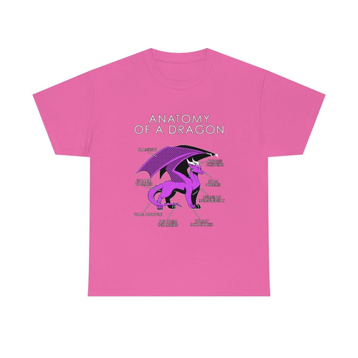 Dragon Pink - T-Shirt T-Shirt Artworktee Pink S 