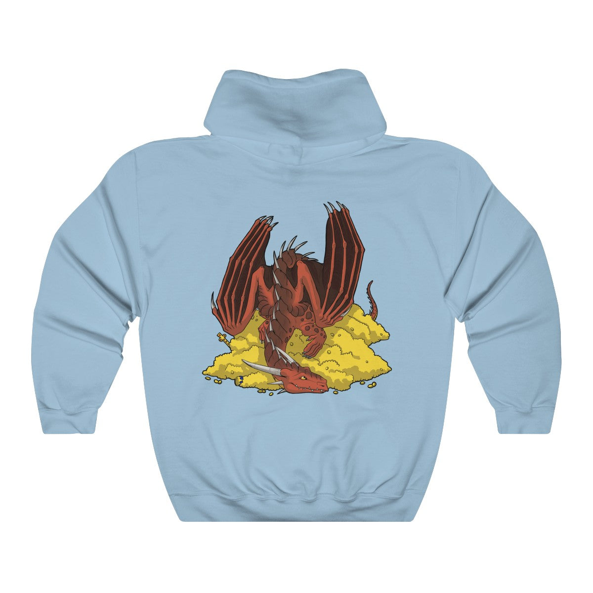 Dragon Treasure - Hoodie Hoodie Dire Creatures Light Blue S 