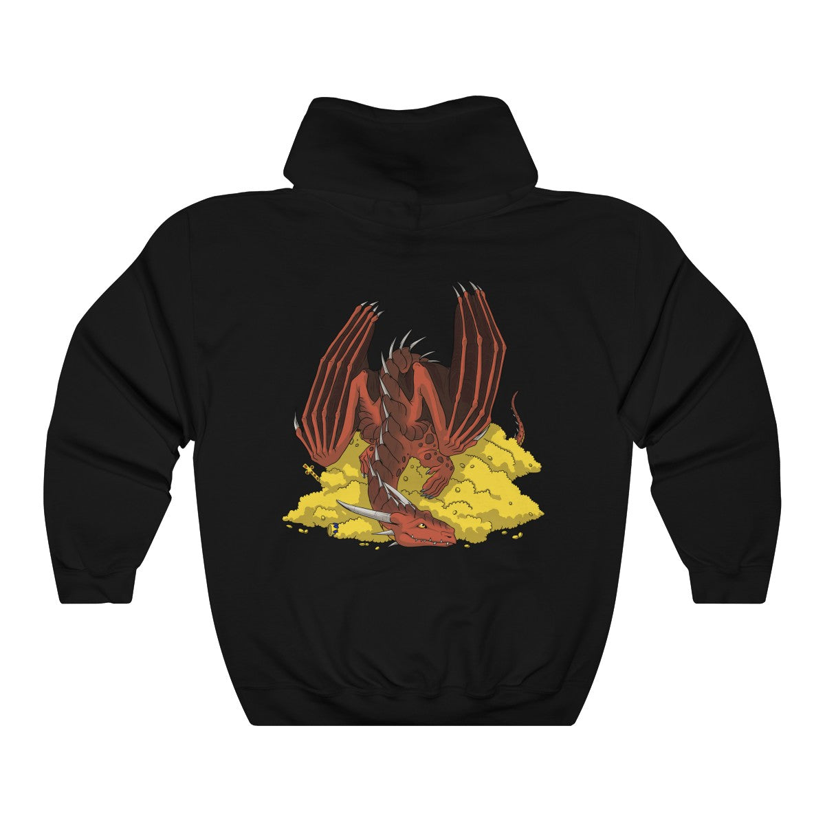 Dragon Treasure - Hoodie Hoodie Dire Creatures Black S 