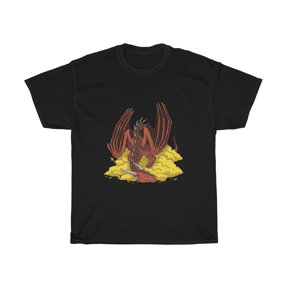 Dragon Treasure - T-Shirt T-Shirt Dire Creatures Black S 
