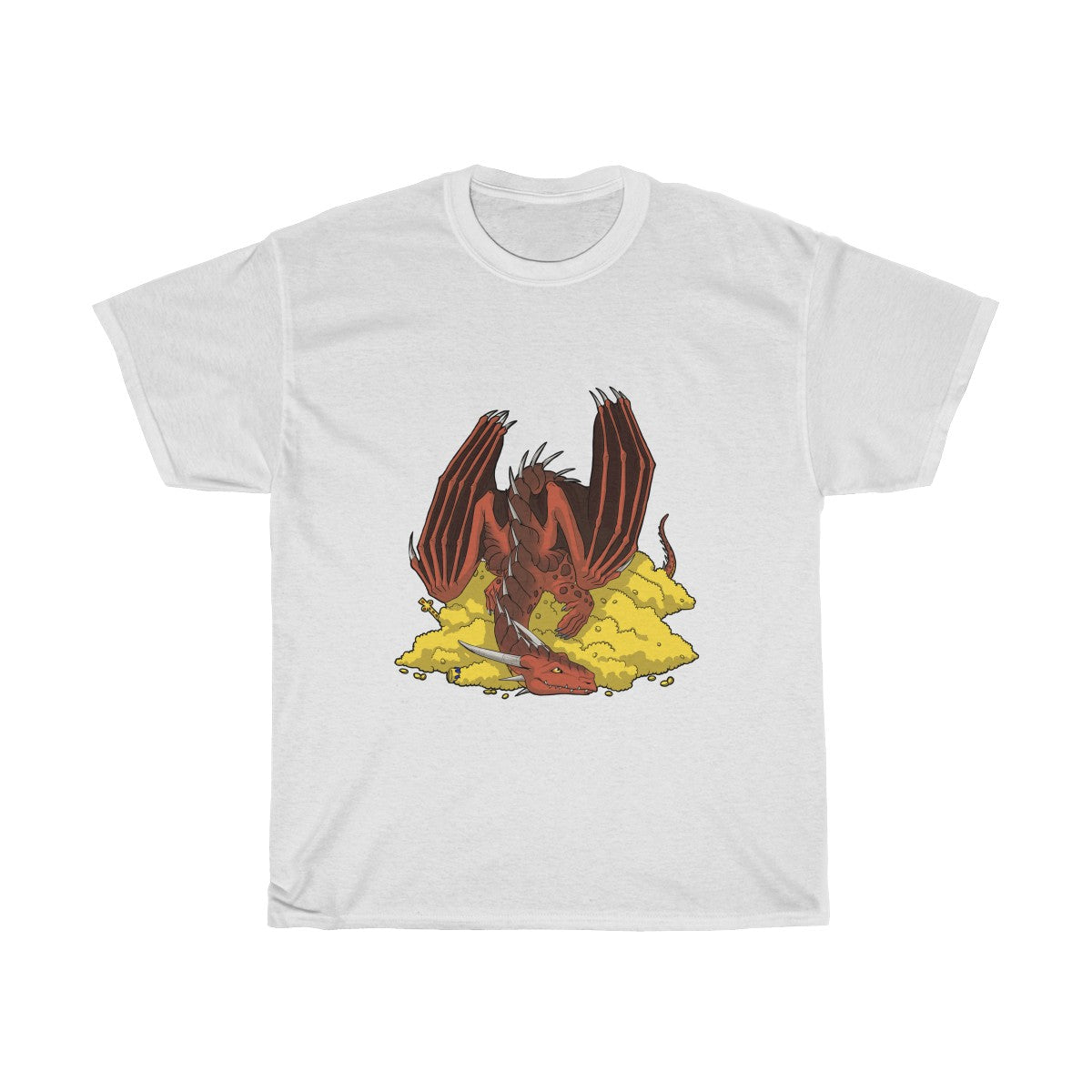 Dragon Treasure - T-Shirt T-Shirt Dire Creatures White S 