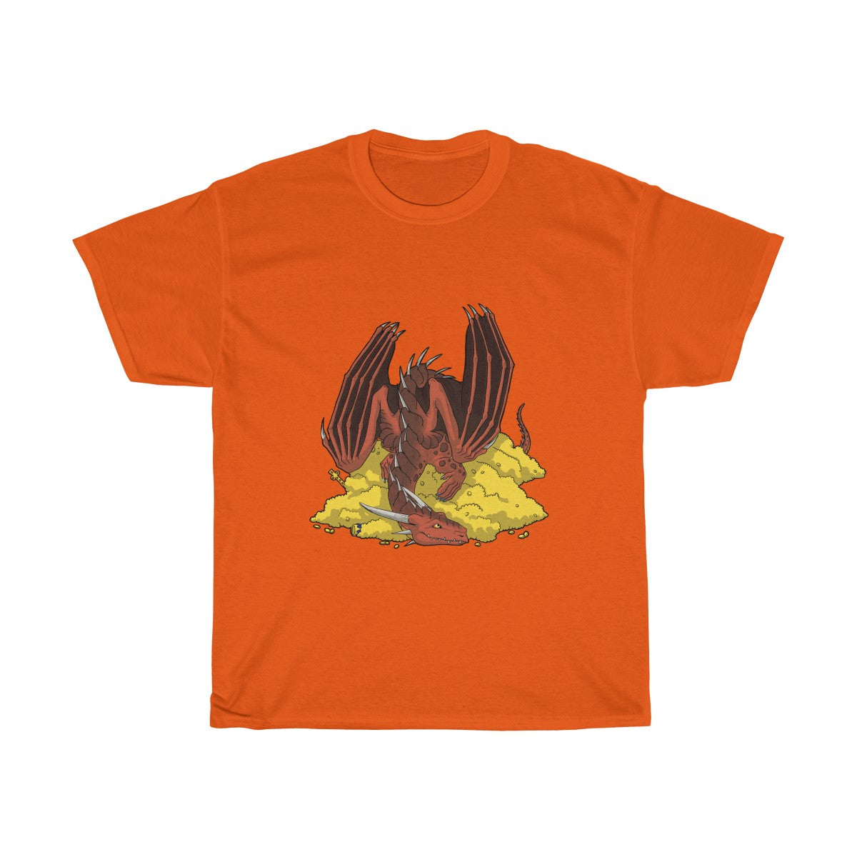 Dragon Treasure - T-Shirt T-Shirt Dire Creatures Orange S 