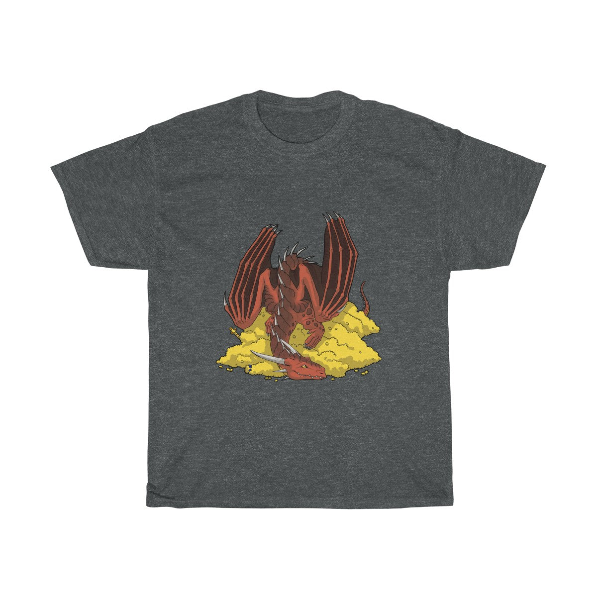 Dragon Treasure - T-Shirt T-Shirt Dire Creatures Dark Heather S 
