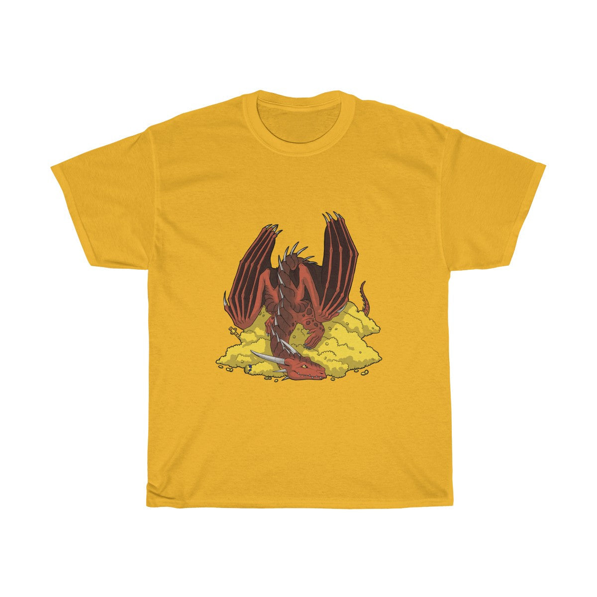 Dragon Treasure - T-Shirt T-Shirt Dire Creatures Gold S 