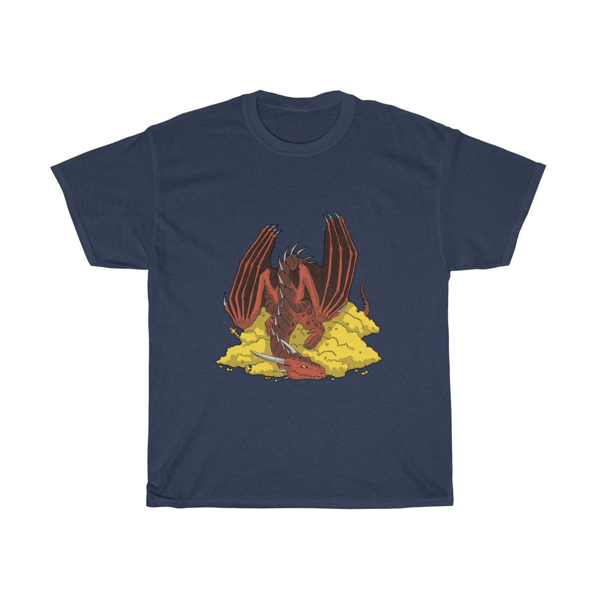 Dragon Treasure - T-Shirt T-Shirt Dire Creatures Navy Blue S 