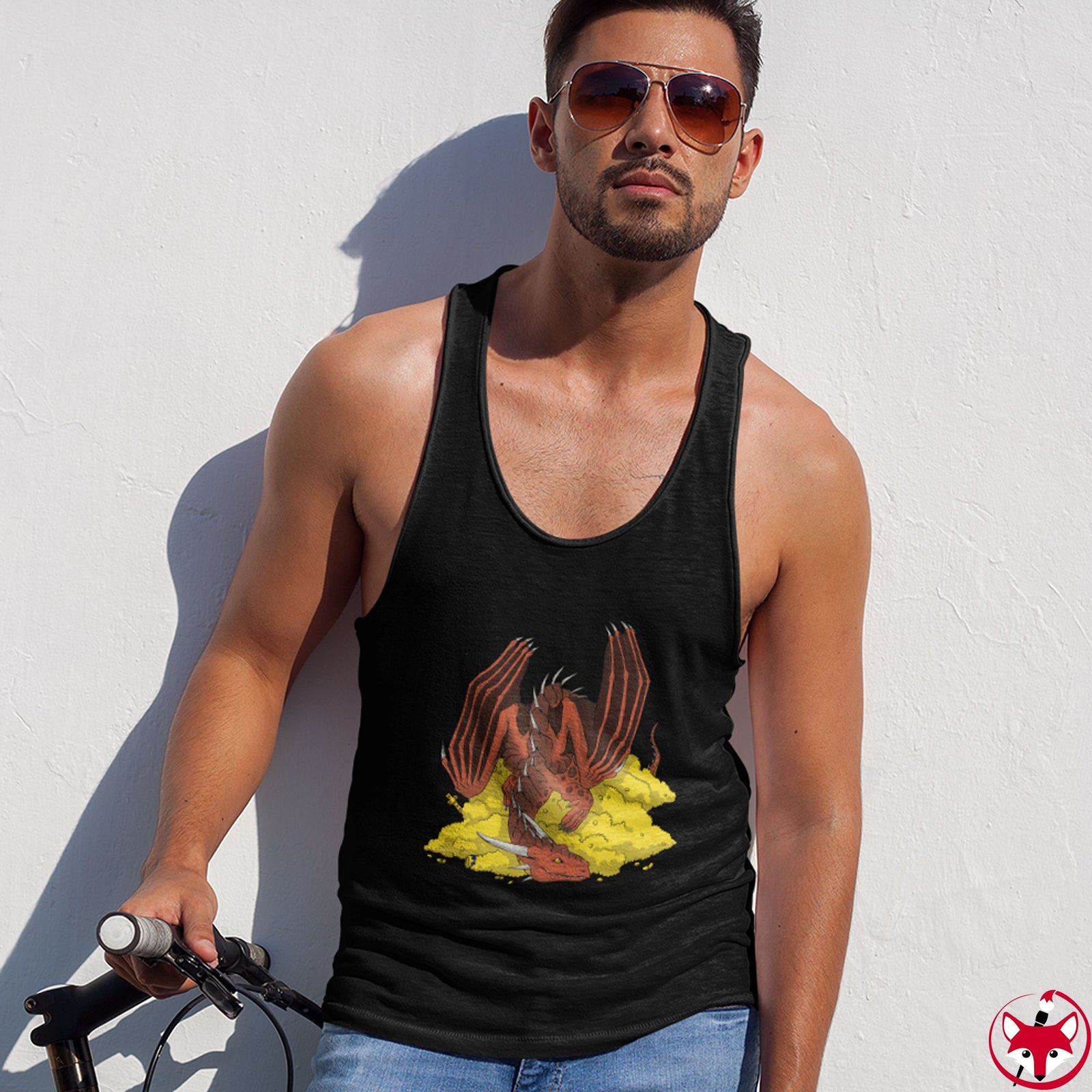 Dragon Treasure - Tank Top Tank Top Dire Creatures 