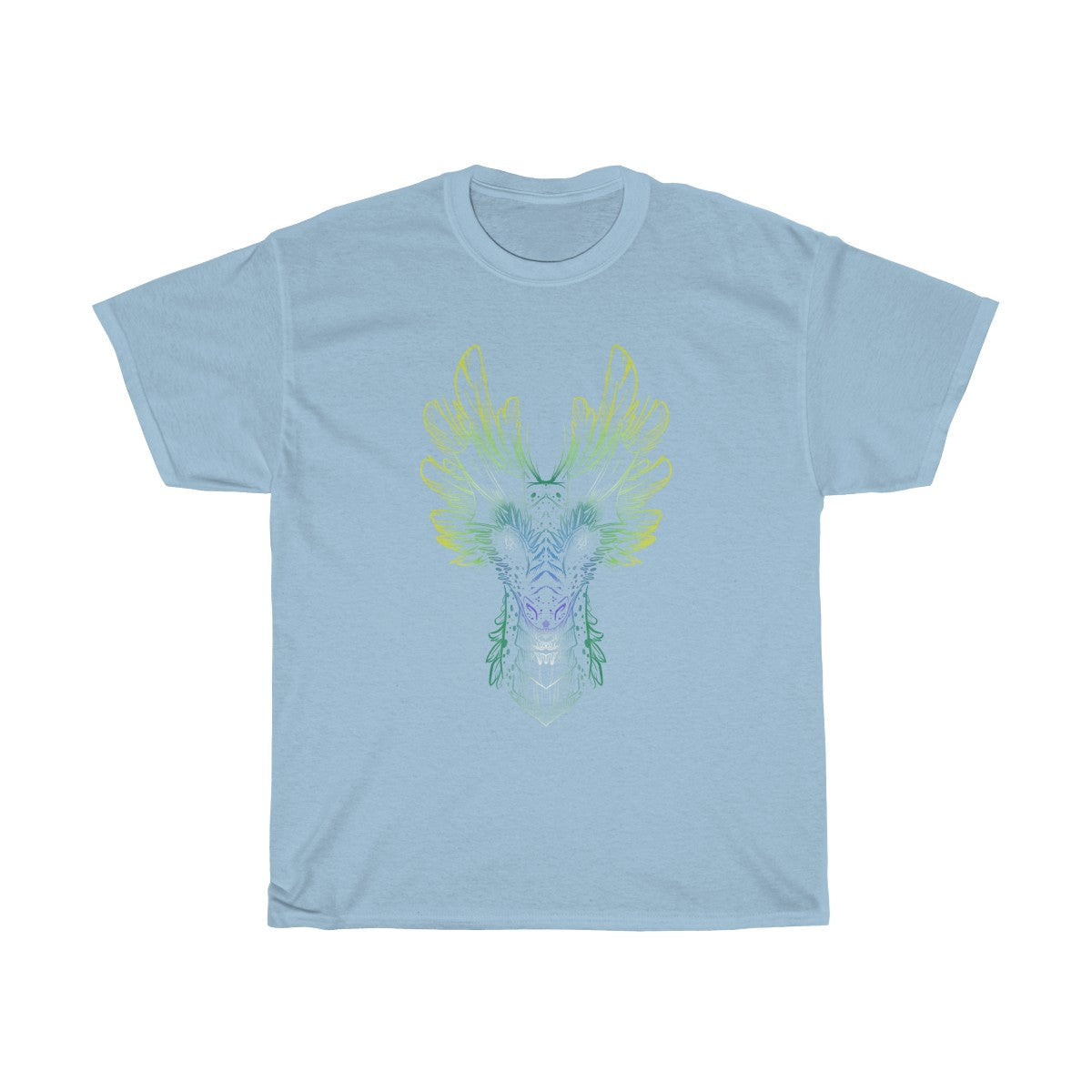 Drake Colored - T-Shirt T-Shirt Dire Creatures Light Blue S 