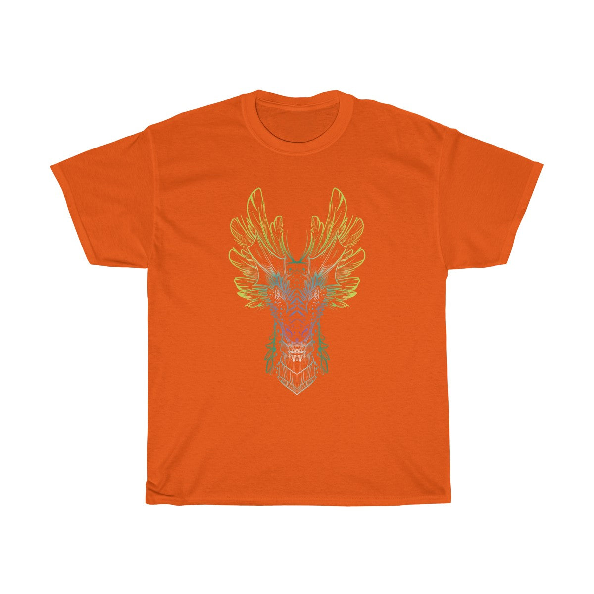 Drake Colored - T-Shirt T-Shirt Dire Creatures Orange S 