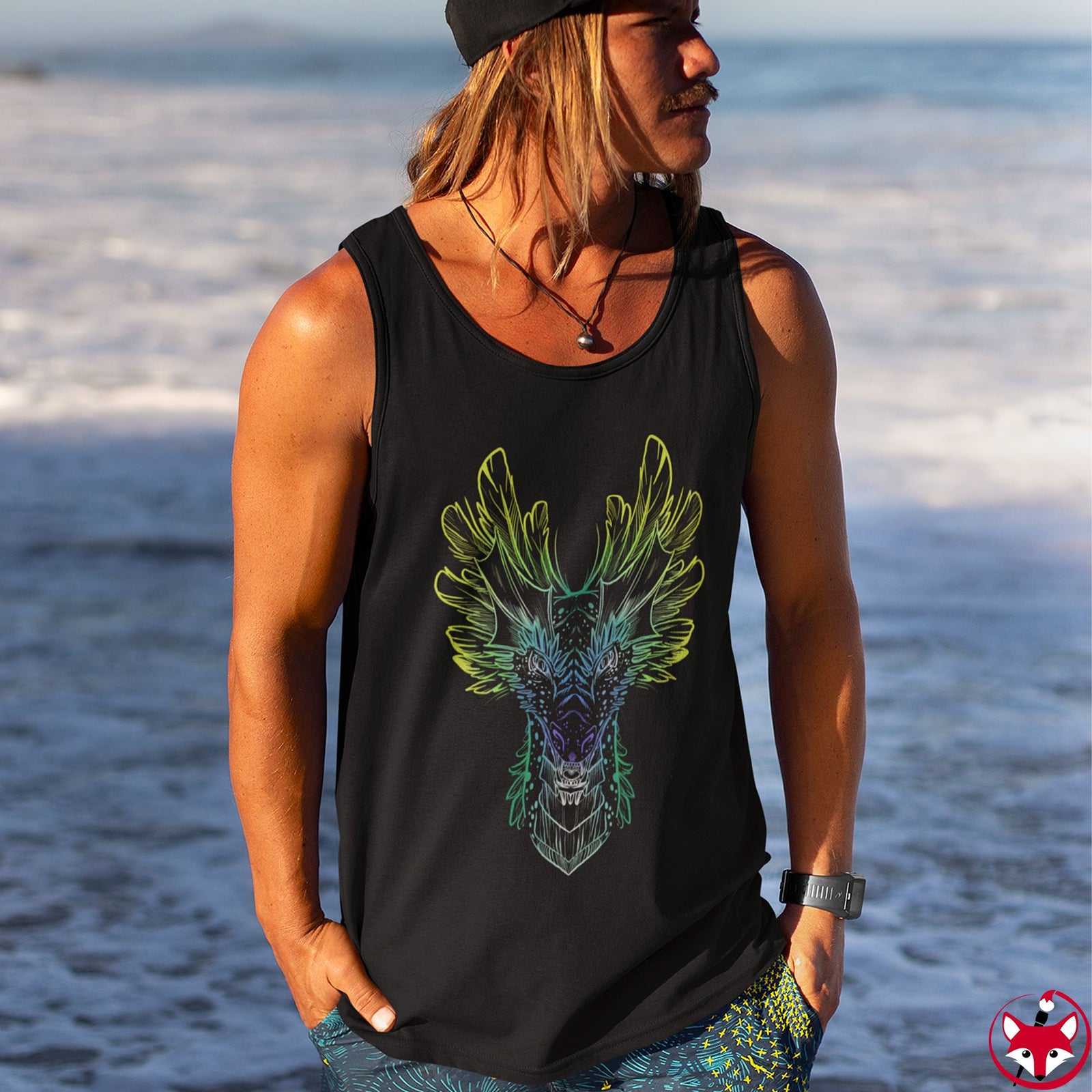 Drake Colored - Tank Top Tank Top Dire Creatures 