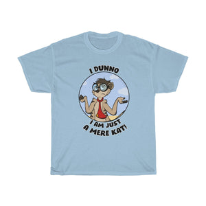 Dunno I am just a Merekat - T-Shirt T-Shirt Thabo Meerkat Light Blue S 