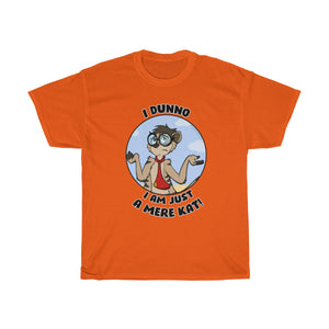 Dunno I am just a Merekat - T-Shirt T-Shirt Thabo Meerkat Orange S 